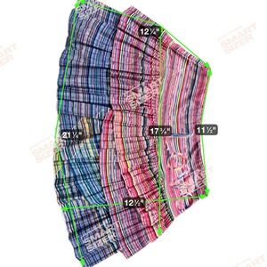 Lucky in Love Striped Skort, Colorful